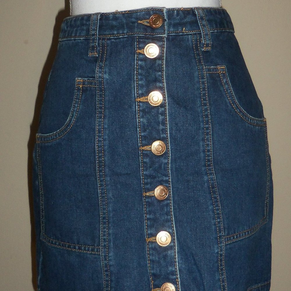 Stradivarius Denim Skirt
